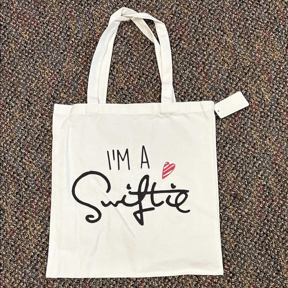 NWT “I’m a Swiftie” Canvas Tote